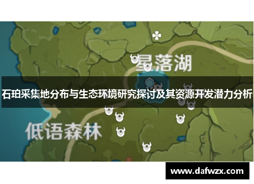 石珀采集地分布与生态环境研究探讨及其资源开发潜力分析